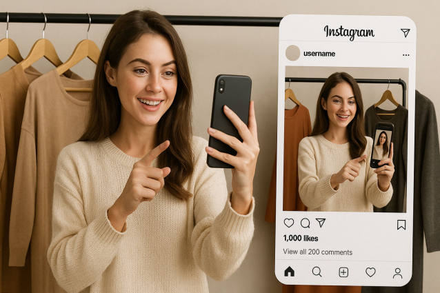 Продвижение женской одежды в Instagram